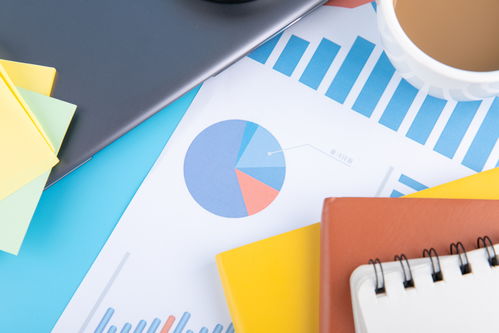 季度報表辦公用品商務攝影圖 攝影
